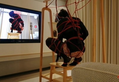 【CD伪娘小诡的自缚】自缚吊翻车全过程♥♥♥