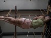 【象人工作室】嗷嗷-紧缚吊在空中，tk全身！
