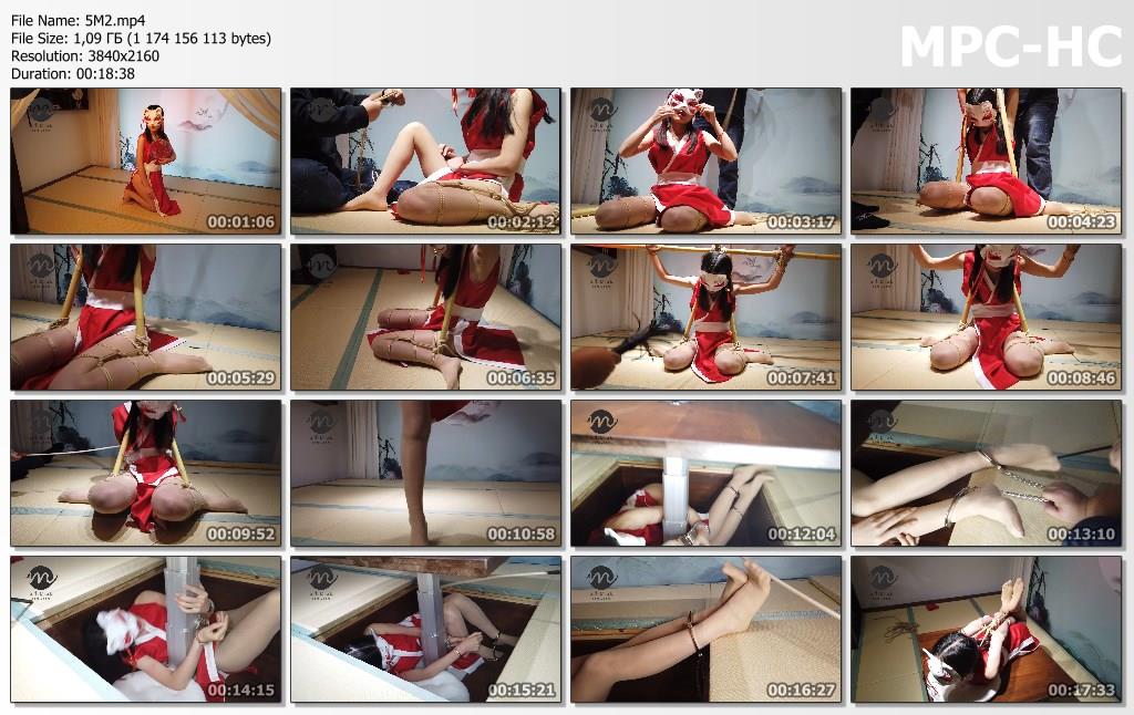 Pork fire dance bamboo pole tight binding87.jpg