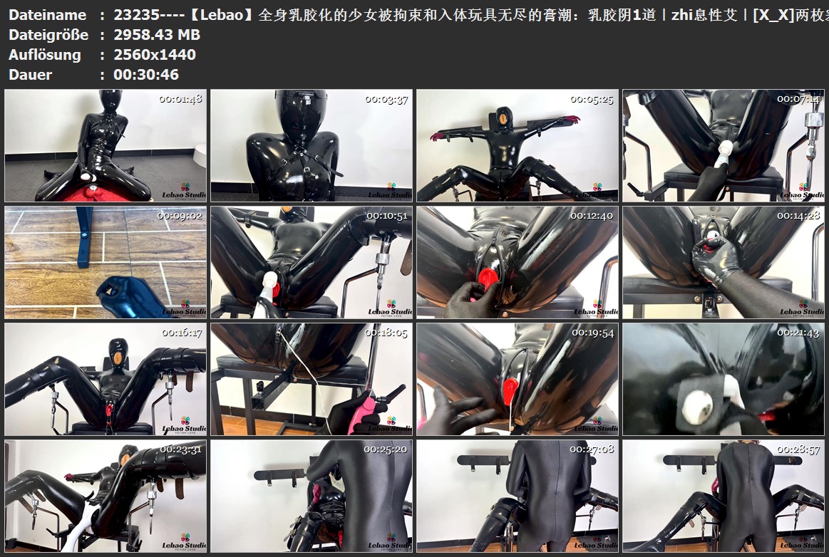 23235----【Lebao】全身乳胶化的少女被拘束和入体玩具无尽的膏潮：乳胶阴1道｜zhi息性.jpg
