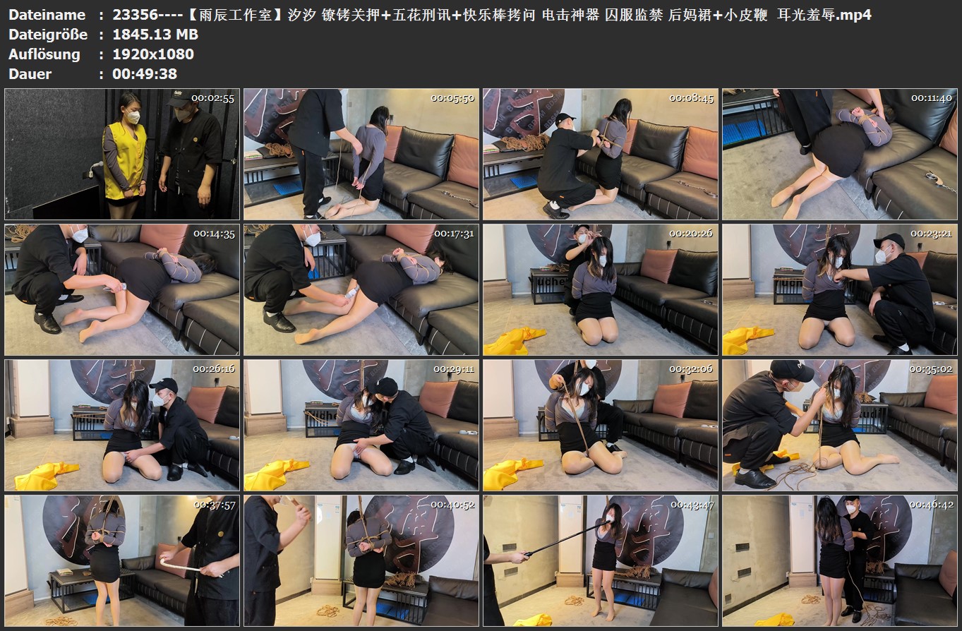 23356----【雨辰工作室】汐汐 镣铐关押 五花刑讯 快乐棒拷问 电击神器 囚服监禁 后妈.jpg