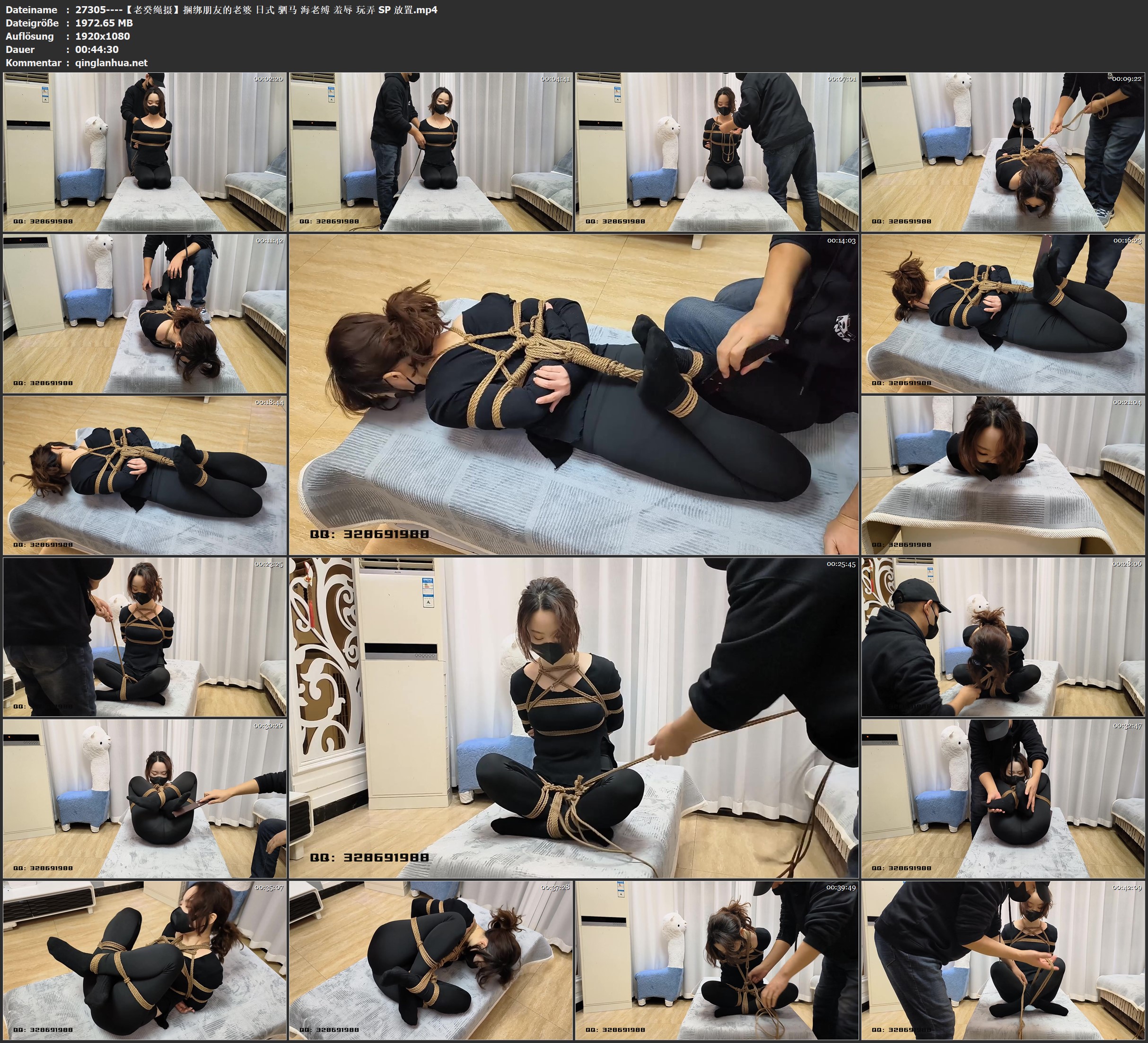 27305----【老癸绳摄】捆绑朋友的老婆 日式 驷马 海老缚 羞辱 玩弄 SP 放置.jpg