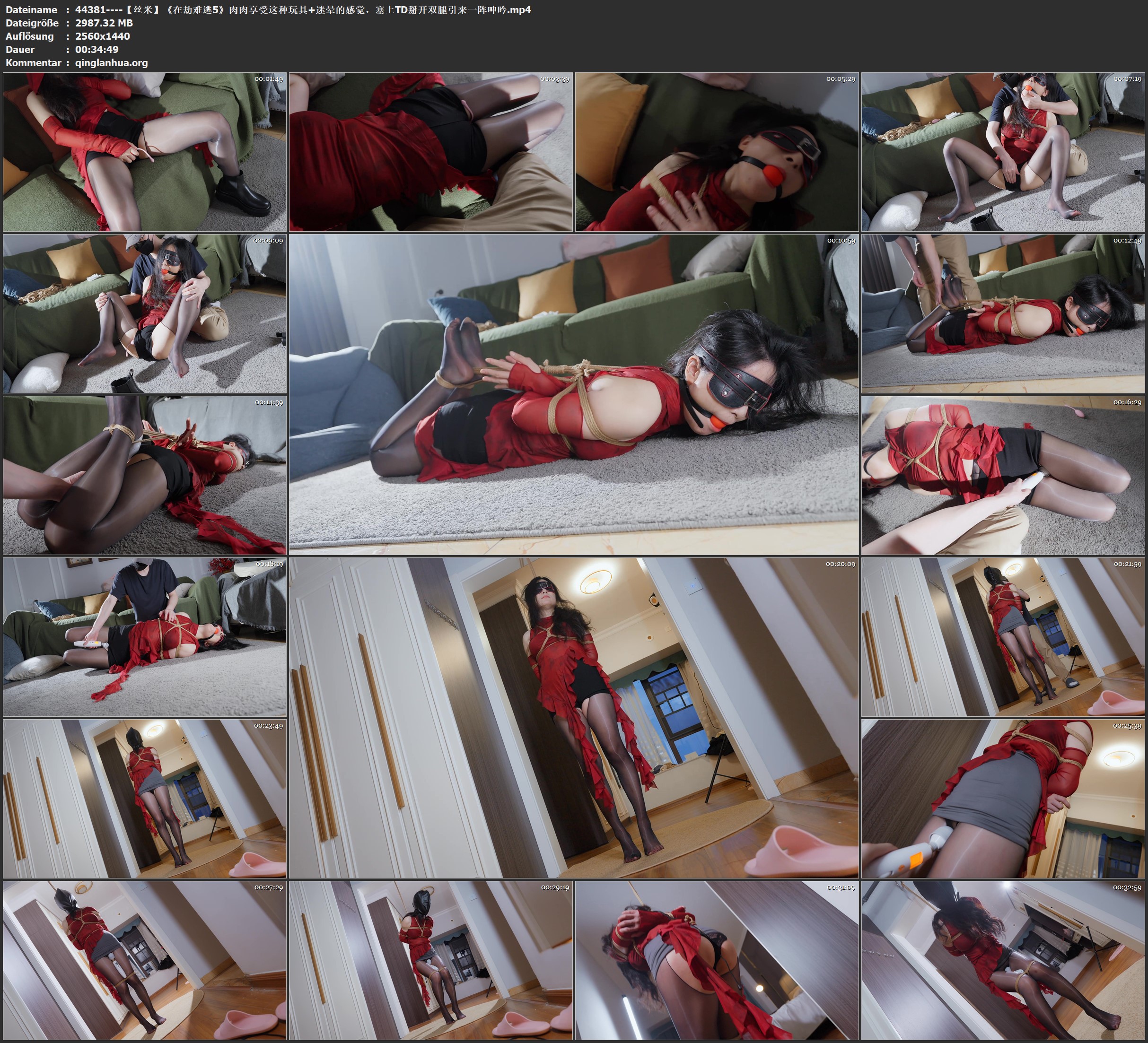 44381----【丝米】《在劫难逃5》肉肉享受这种玩具 迷晕的感觉，塞上TD掰开双腿引来一阵呻吟.jpg