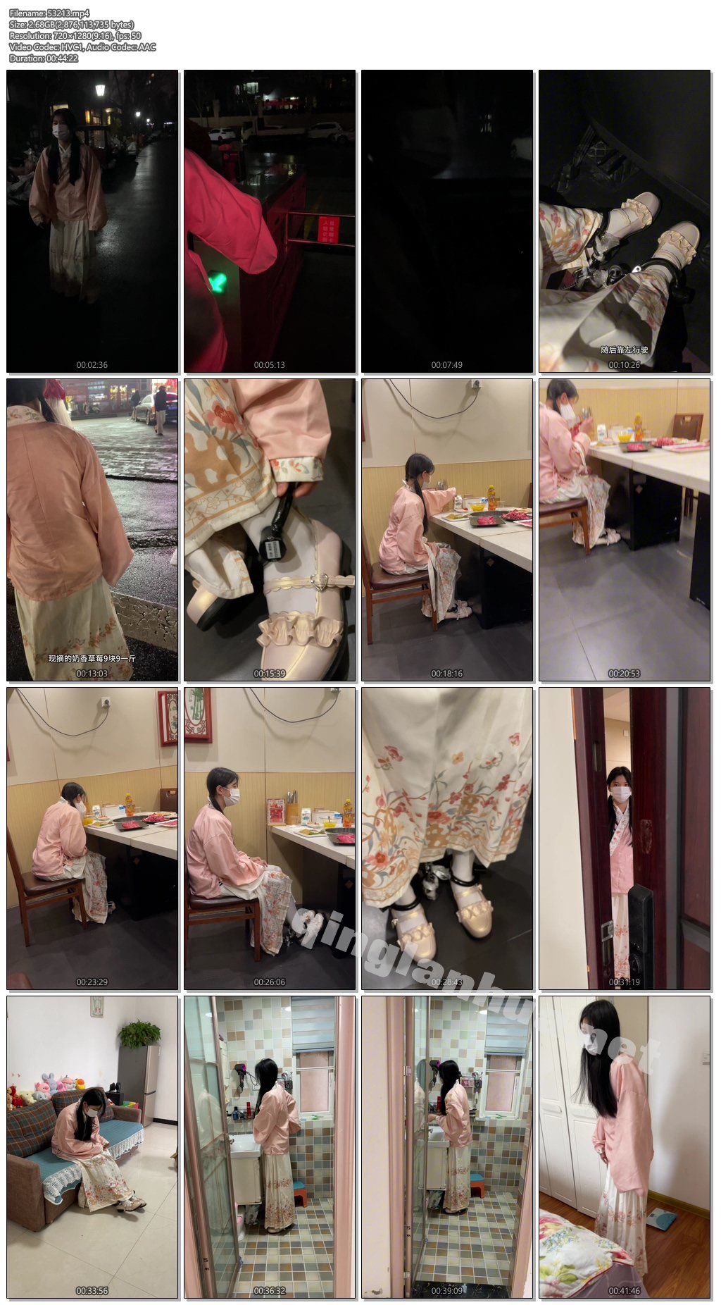 53213----【布莱恩原创】18岁女高的四天镣铐生活（3）戴着脚镣打车出去吃火锅.jpg