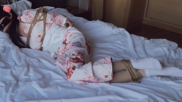 【凉叶子】【和服叶子】要试试把我绑在海景小屋的床上陪你看海吗