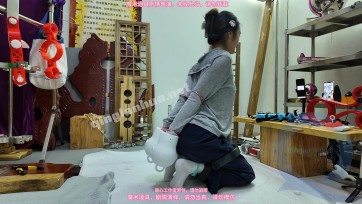 【束心工作室】月月3D打印道具任务直播，叮当猫手笼，臂铐，手铐，脚铐，马蹄铐游戏