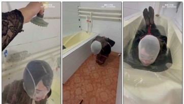 【媚娘工作室】浴室调教，淋水