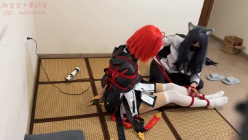 【欧金金】约玩 新约能天使的震动玩弄，驷马放置