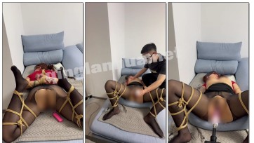 【束人映像】【肉感大胸嫩妹P机魔咒循环】强开腿分腿M+日式后手+TD+震动B+PJ无限循环强高不停