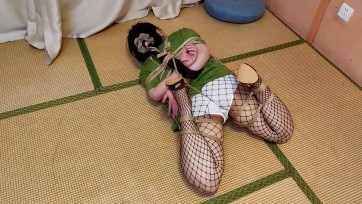 【一绳所爱】姜晓岚鱼网袜驷马