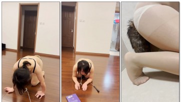 【麦子呀】【妻奴麦子】接上个狗奴调教2