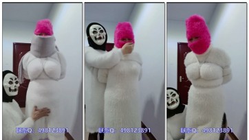 【索之香】毛衣毛头套毛围巾加强五花经典日式蒙嘴捂嘴