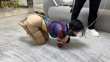 【金宝工作室】陷入淫窟的女侦探 内衣 洋具口塞 塞满 喝口水 打屁股 脚趾缚 鞭打 挠脚心 电击 定身 犬缚 揉熊 闻高跟鞋