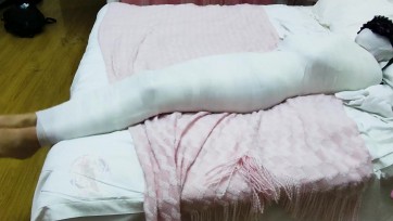 【紧缚少女樱雅酱】古埃及超紧全身包裹！td全身游走+鞭打+装饰+棒棒+TK~多样连环，伪娘M尖叫不断，陷入gao潮循环~