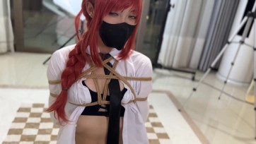 【RLL】泽楼玛琪玛cos 麻绳紧缚调教