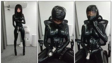 【kigurumi】胶衣 充气丰胯试穿