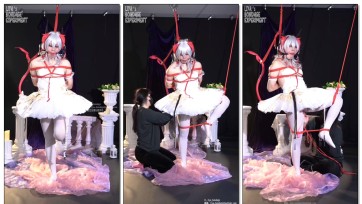 【莉雅】coser和女S的约玩 cosplay/紧缚/绳缚/口球/堵嘴/棒子/蛋蛋/百合/放置/单腿吊/芭蕾/明日方舟
