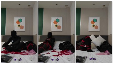 【十里】全包紧身衣自缚上锁差点没解开