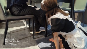 【雨辰工作室】BT男与女MT之性感厨娘2 抚摸 虐乳 虐阴 羞辱 耳光 打屁股 蒙眼 白丝 高跟鞋 女仆装