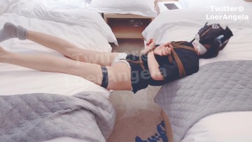 【窒物者】【紧缚实验VS鞭打处刑】内置两颗炮弹（TD）不间断轰炸下的逃脱实验，小G的无奈，脱不掉（完）的袜子，解不开的绳子，重重落下的鞭子，片尾有彩蛋，精彩小花絮