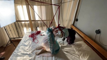 【黑魔法师】与雨涵约玩随拍 各种捆绑 sp av棒子强制都有