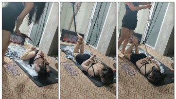 【皖北绳艺】小丽、扭动、挣扎、叫声悦耳性感蕾丝短裙喜欢叫声的进来看看（下）