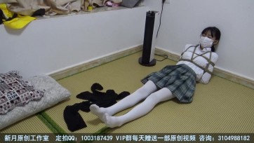 【新月原创】【红豆】兄妹游戏 白丝JK 黑丝蒙眼捂嘴拍照玩