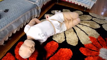 【逍遥】紧缚塞嘴封嘴封眼挣扎合集4