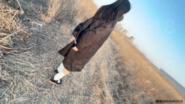 【娜绳工作室】【青柠】戴着镣铐和主人出去溜达玩