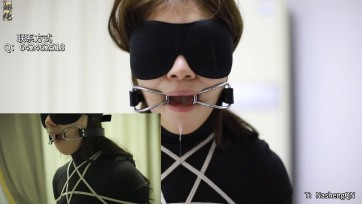 【娜绳工作室】捆绑身穿夜行衣的青柠小偷