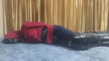【曼陀罗】伪娘拘禁特训第二天，小红帽的拘束！