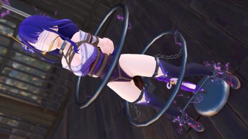 【3D动画】【原神拘束动画】雷电影的心性锻炼