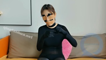 【狮子尾】驴驴挑战黏性胶带封眼＋封嘴全过程