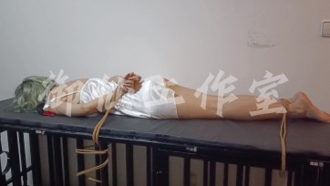 【御仙工作室】狗笼式捆绑，湿身诱惑！