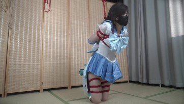 【象人工作室】小0-Cos水手水星，M开腿，竹竿踮脚