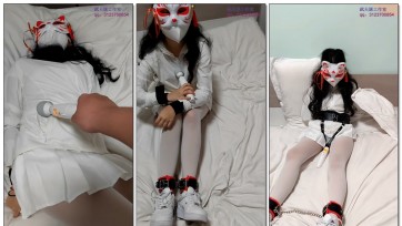 【弑天屠工作室】白丝修长大腿+百褶裙！小羊试镜1