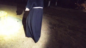 【软sama】【伪娘】初次约镣铐 结果被直接带到公园里