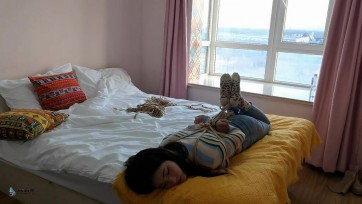 【JS】【玖念】日式驷马捆绑/股绳/豹纹棉袜/TK挠痒/人肉抱枕