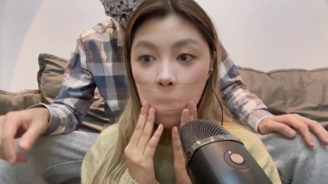 【默示录】【小晗ASMR】7层胶带，严实地封嘴，做做助眠，和大家说晚安~