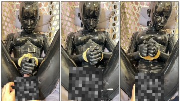 【Kigurumi】囡囡日常调教乳胶娃娃，郊狼电击贴，抚摸揉搓