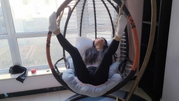 【JS】【小舒淇曼曼】五花大绑 摇篮固定 胶带封嘴 白棉袜