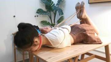 【奥特曼】美少女小郭极限后手观音驷马超长时间放置，把妹子绑崩溃了