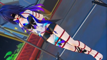 【3D动画】【星穹铁道】希尔拘束舞蹈，五花捆绑吊缚，五花木马，十字吊缚