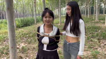 【龙飞绳艺】绑架逼问【我的高跟鞋】陌生人出现的一瞬间 心里害怕 紧张