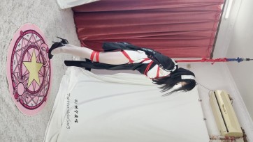 【坎喵】自缚随录-白丝修女单手套悬吊自缚花絮