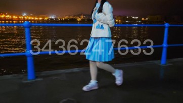 【长颜草】可爱软妹jk紧缚外出，景区海边捆绑外出全片1小时