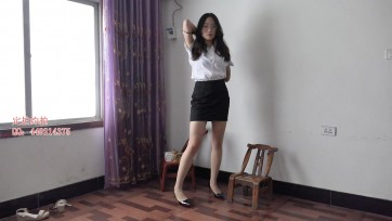 【子衿原创】妍如镣铐玩游戏 苏秦背剑式 带镣铐打求救电话