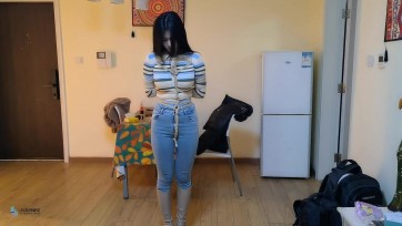 【JS】【玖念】变种五花 全身紧缚 股绳 挠痒 陪玩的妹子