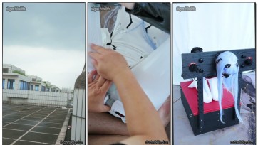 【惩戒学园】少女前线 子夜福音 HK416 木枷调教 鞭打 强膏 固定放置 强高放置 开腿铁枷 虐腹