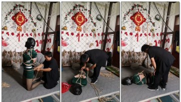 【逸客绳屋】空姐制服捆绑